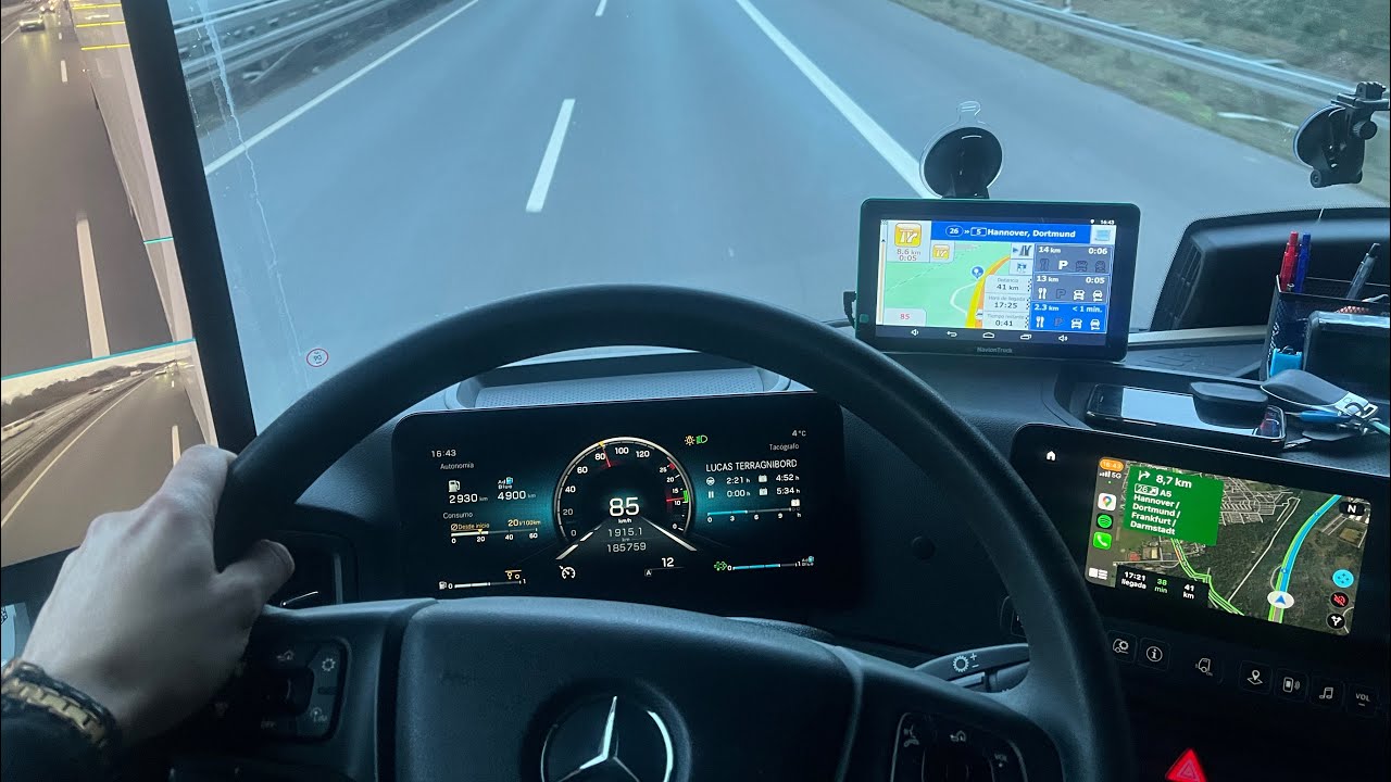 Mercedes actros 1848 interior!#16