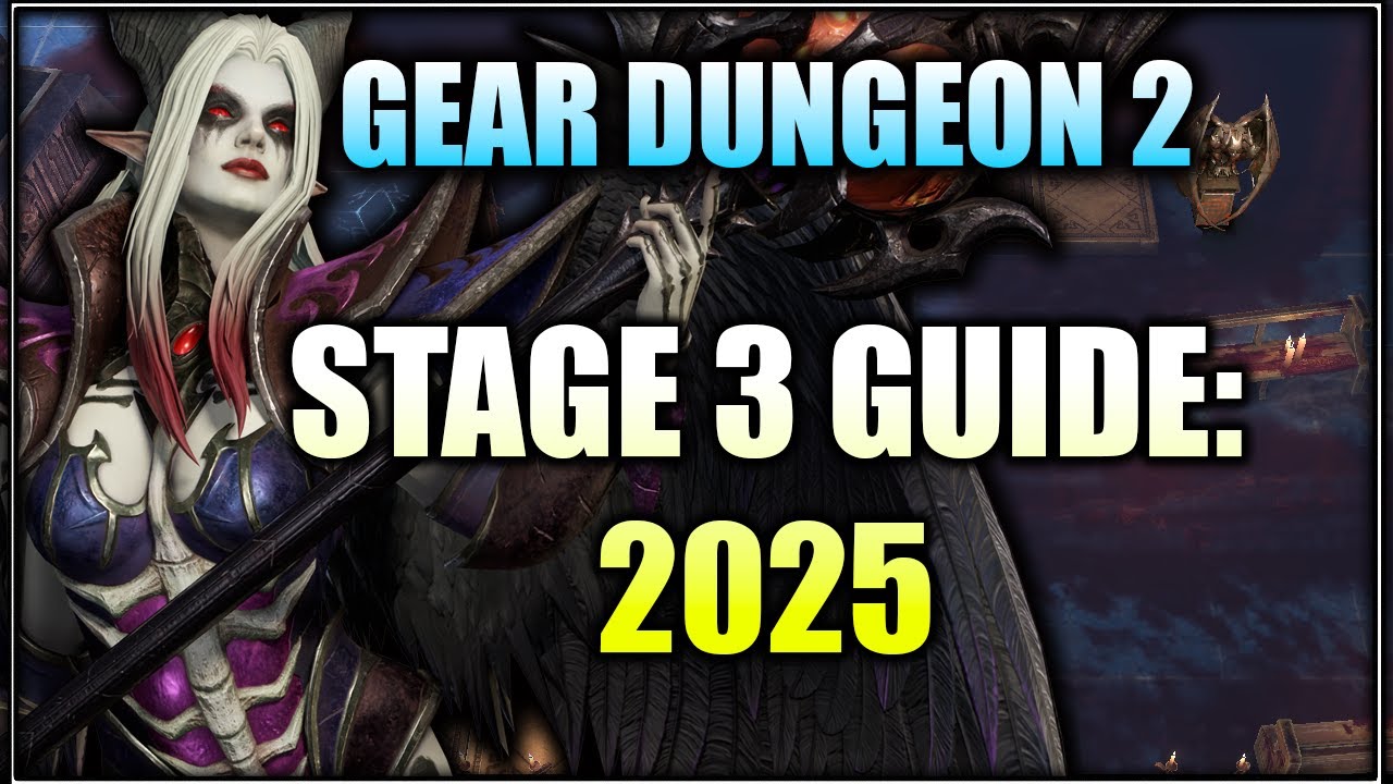 GEAR DUNGEON 2: ЭТАП 3 ОБНОВЛЕННОЕ РУКОВОДСТВО | WATCHER OF REALMS |