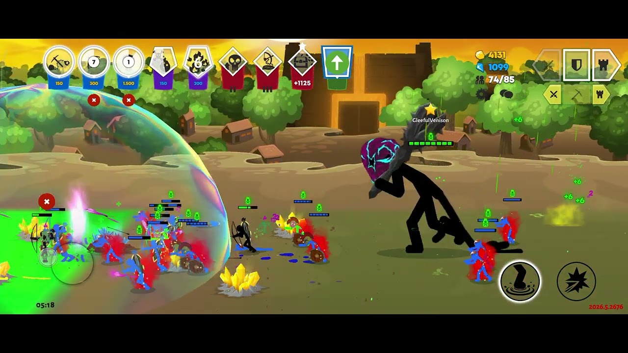 Stickwar stickman saga online War Game 17 03 2026
