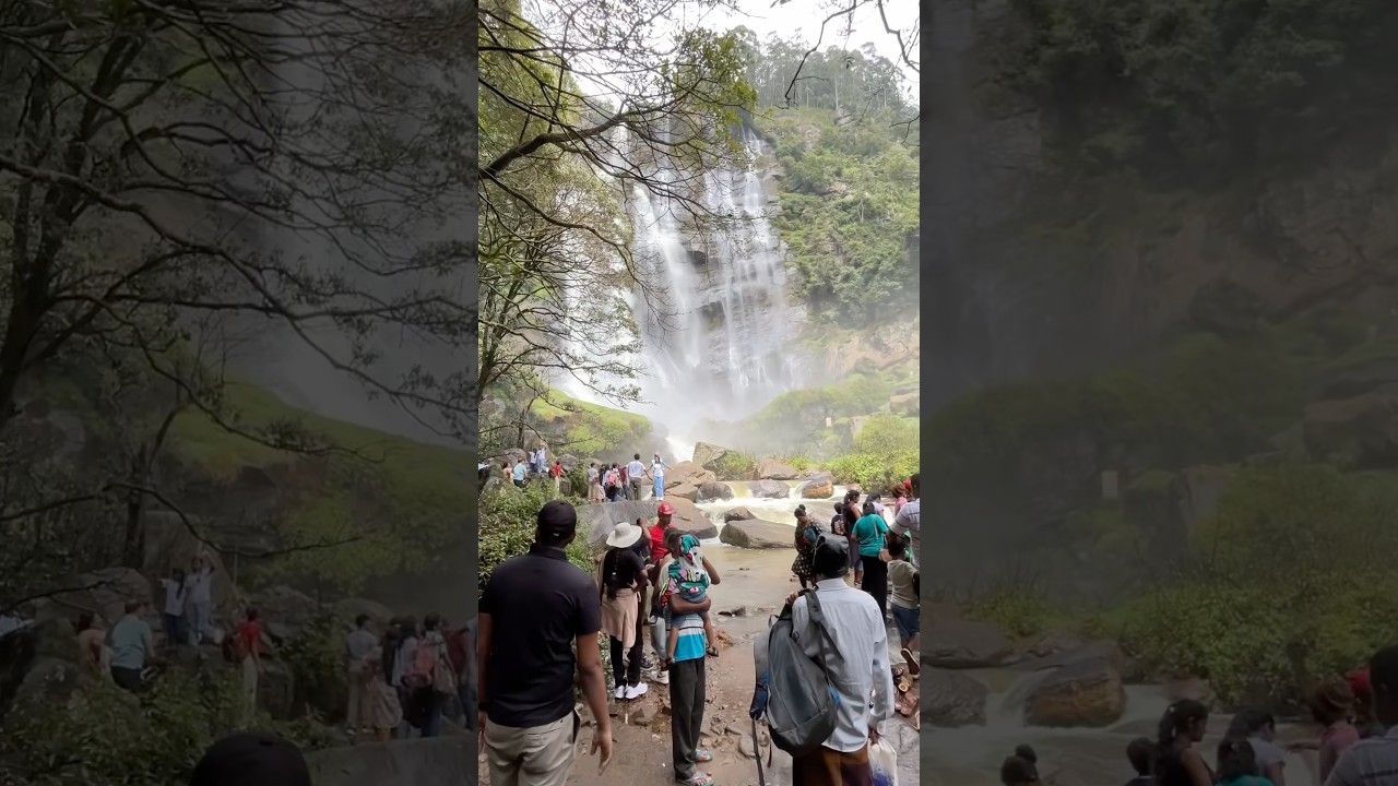 Bomburu-Ella Waterfall - Widest waterfall in Sri Lanka 🇱🇰🐠 #biodiveristy #travel