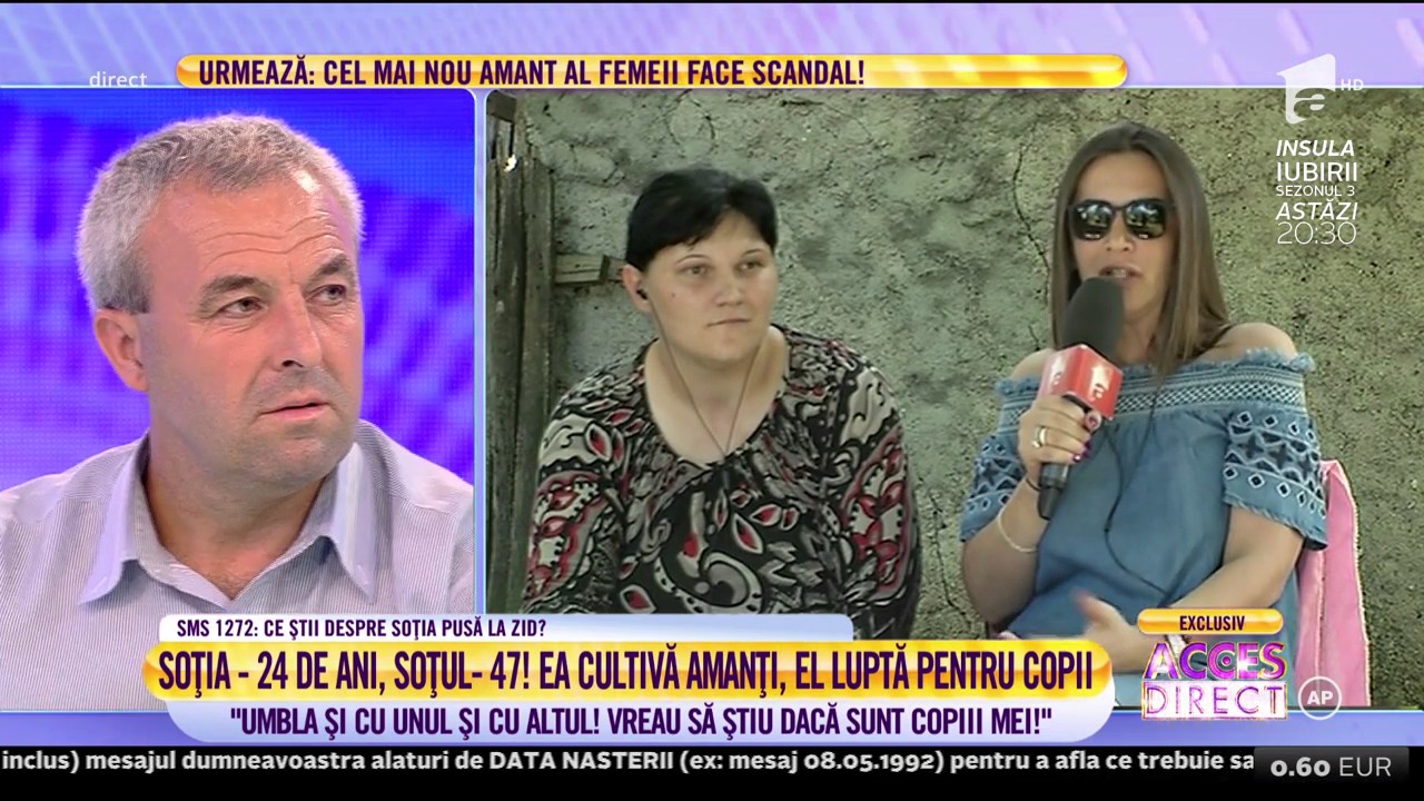 Înșelat și părăsit de soția cu 23 de ani mai tânără! Cum se apără mama Georgiana