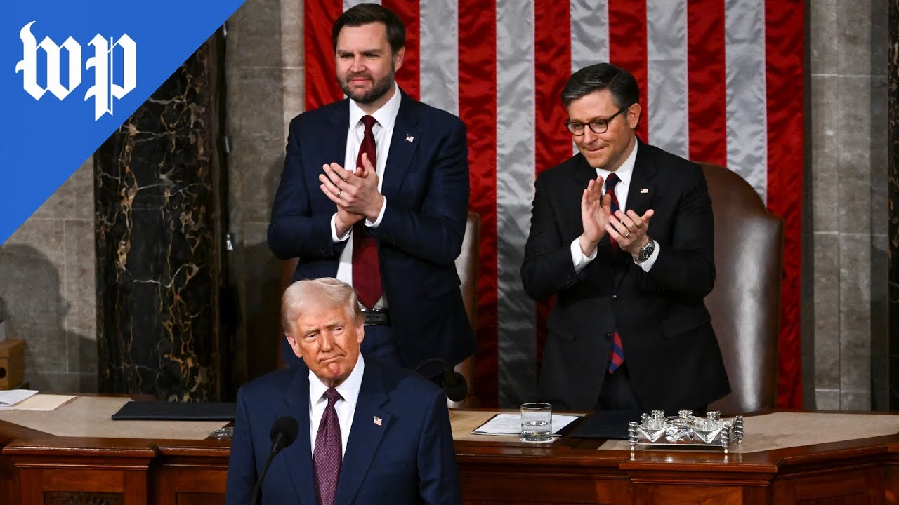 Полная версия выступления Трампа в Конгрессе в 2025 году.