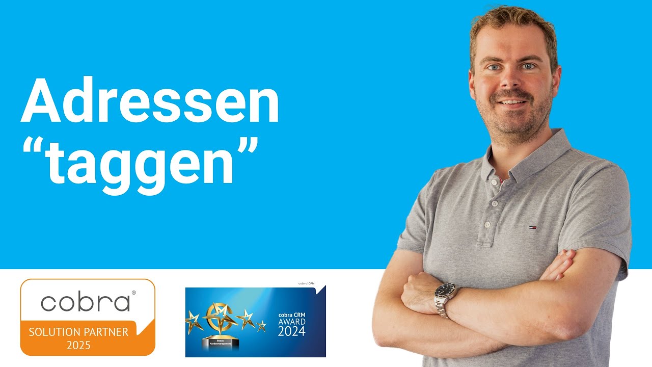 Adressen in cobra ADRESS PLUS und cobra CRM 