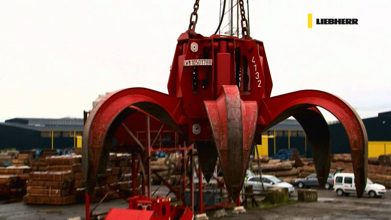 Liebherr - LHM Mobile Harbour Cranes:  Bulk Handling