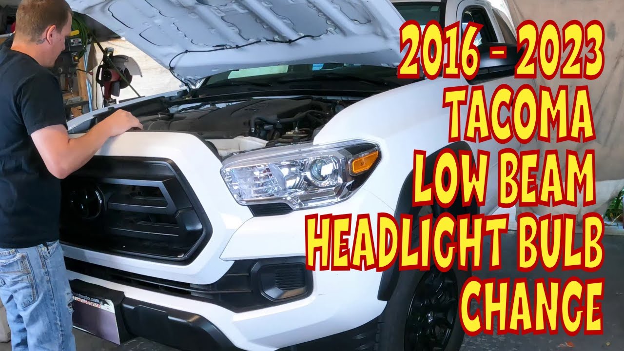 🔧 Замена лампы ближнего света Toyota Tacoma | Лампа H11 | Scotties Hobbies 🔧