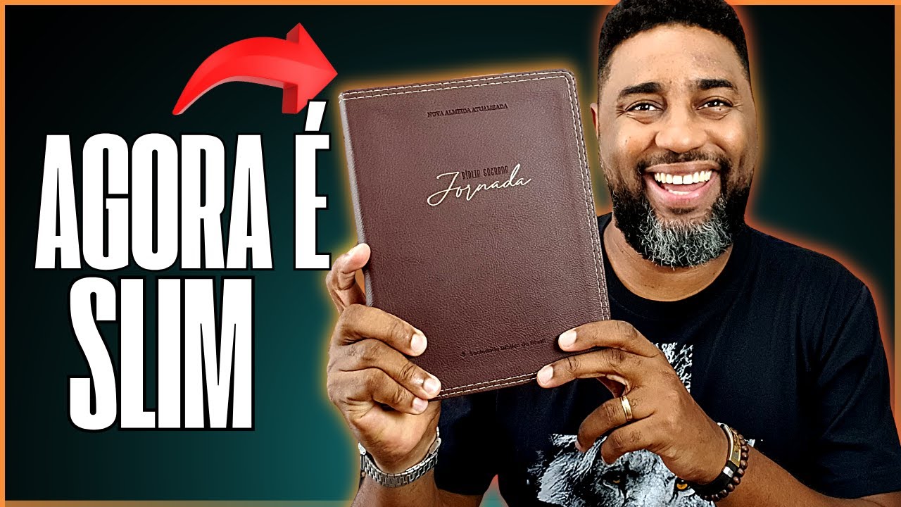 👑CONHEÇA OS DETALHES DA NOVA BÍBLIA JORNADA SLIM - Bíblia para Anotações | Flávio Sacramento