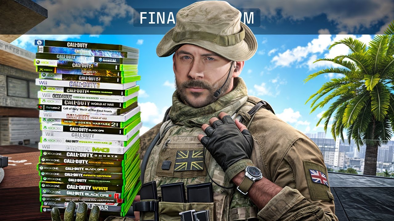 Trickshotting On Every Call Of Duty Ever Made