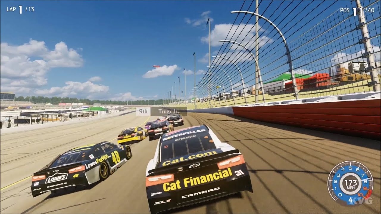 NASCAR Heat 3 - Atlanta Motor Speedway - Gameplay (PS4 HD) [1080p60FPS]