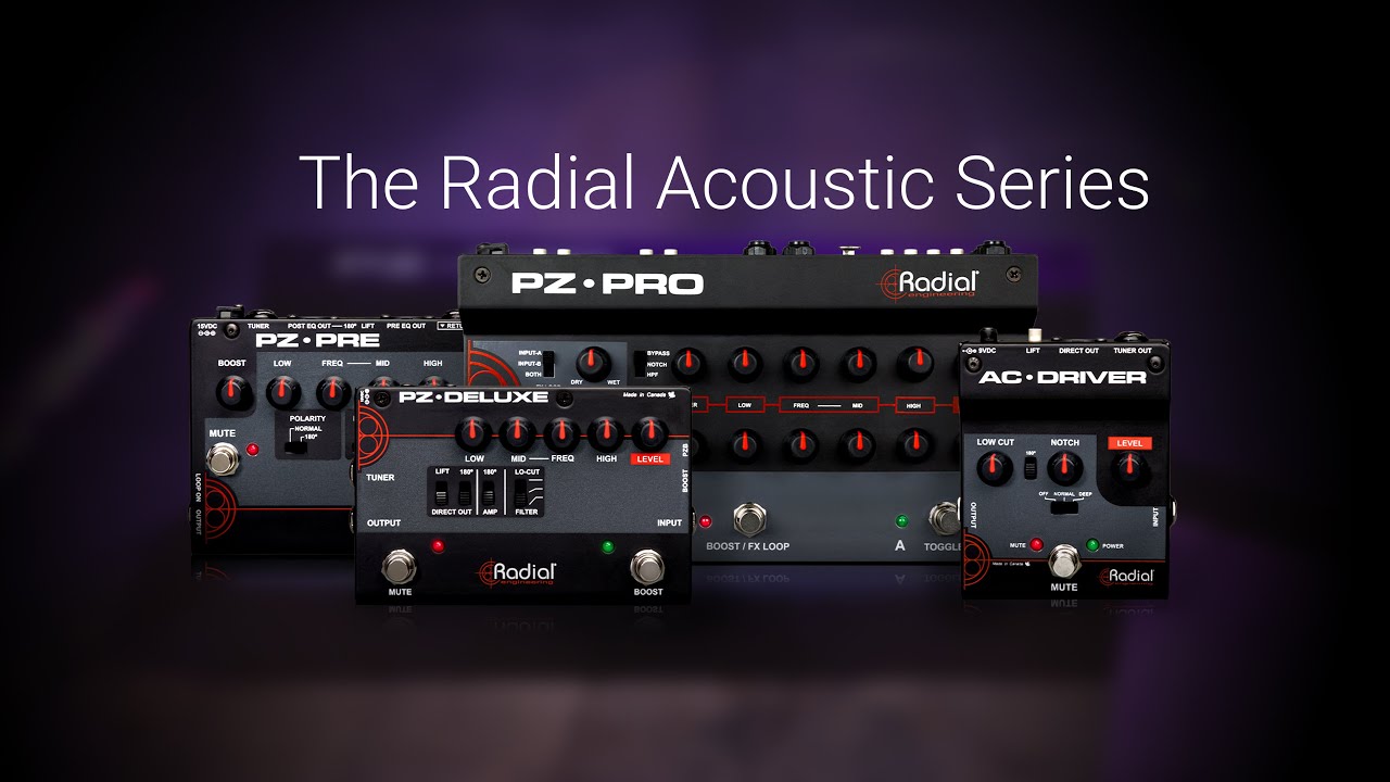 Radial Engineering Acoustic Series Overview