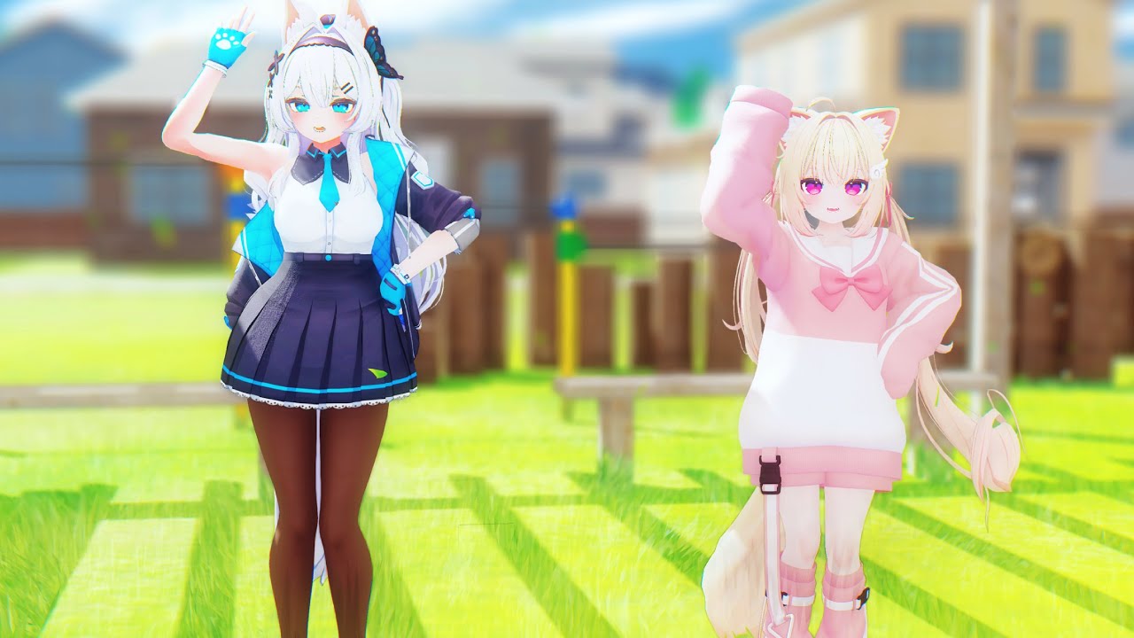 Morpho & Chiffon で Summer time !〔VRC - MMD〕