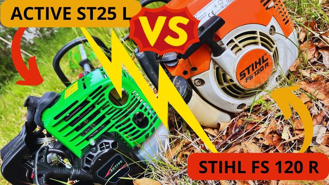 Comparativa DECESPUGLIATORE Stihl FS120R - Active ST25 L