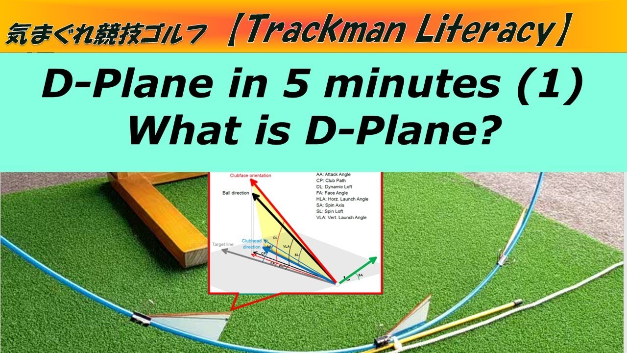 D-плоскость для гольфа за 5 минут (1) Что такое D-плоскость? [Trackman Literacy]