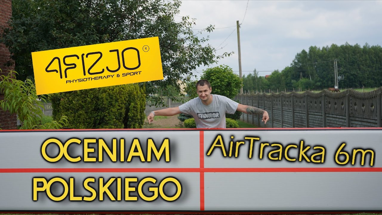 TESTUJE AIRTRACKA 4Fizjo  AirMat 6m