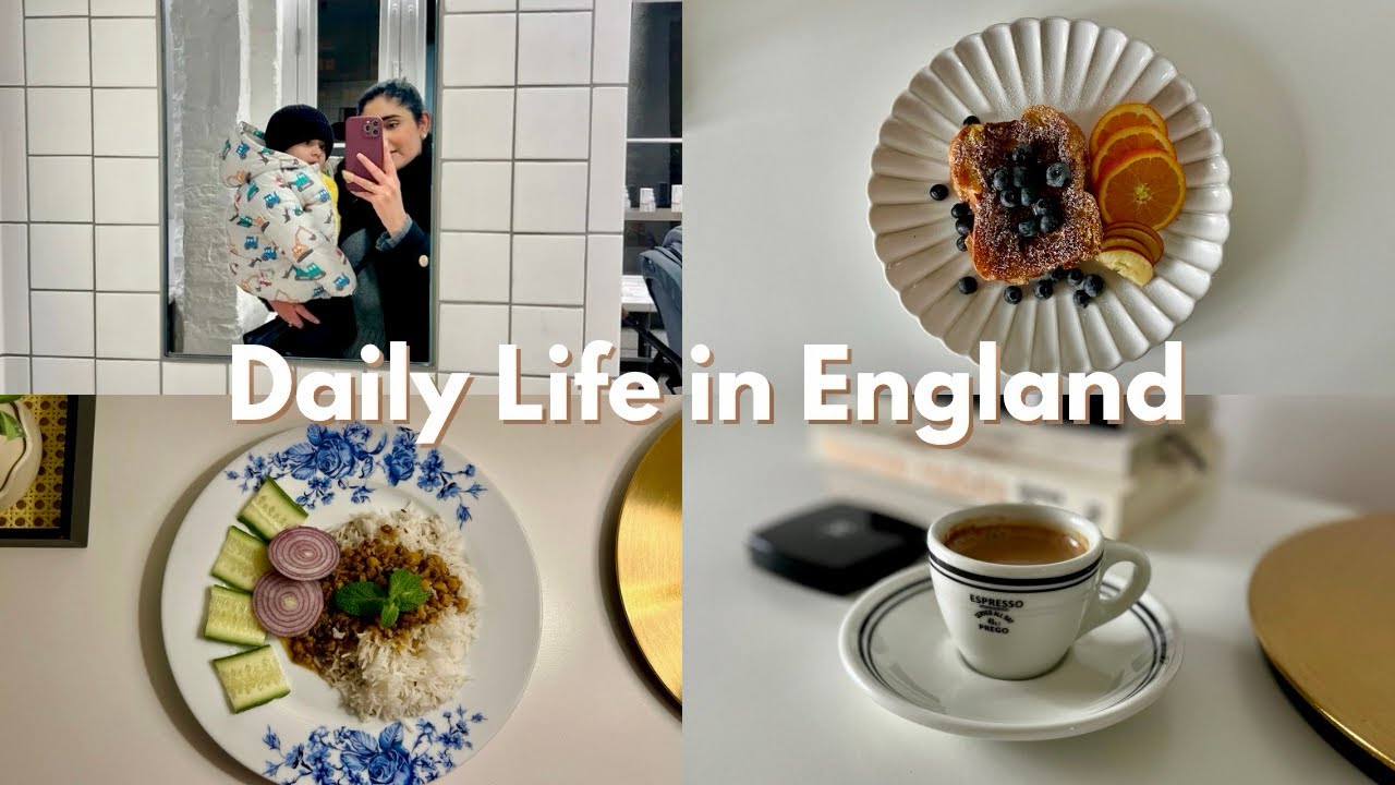 Daily Life in England | A cosy and slow week in London, Spring Decor, Daal lentil soup | silent vlog