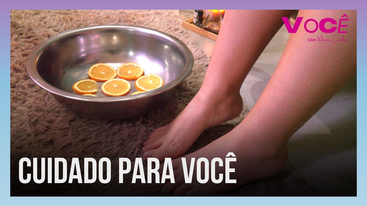 Escalda-pés podem fazer a diferença no seu dia, autocuidado e relaxamento