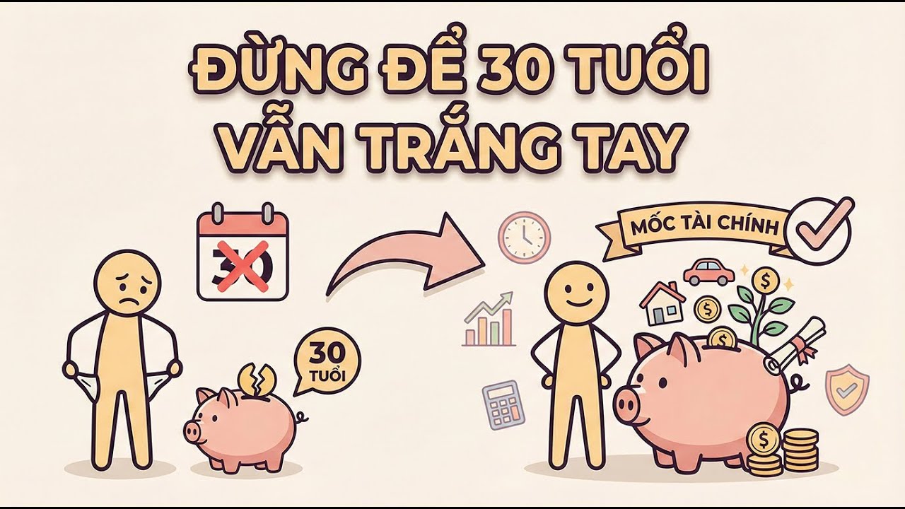 Mốc Tài Chính Quan Trọng Bạn Phải Đạt Được Trước Tuổi 30!