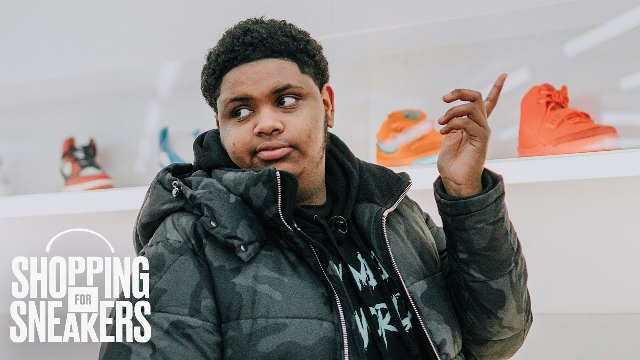 Deno Goes Shopping for Sneakers at Kick Game