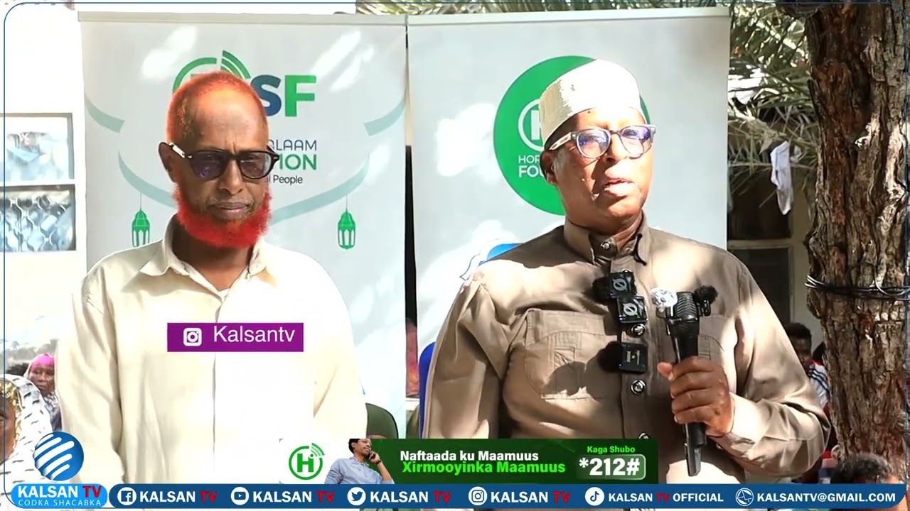 Hormuud Salaam Foundation oo deeq raashiin ah gaarsiisay qoysas danyar ah.