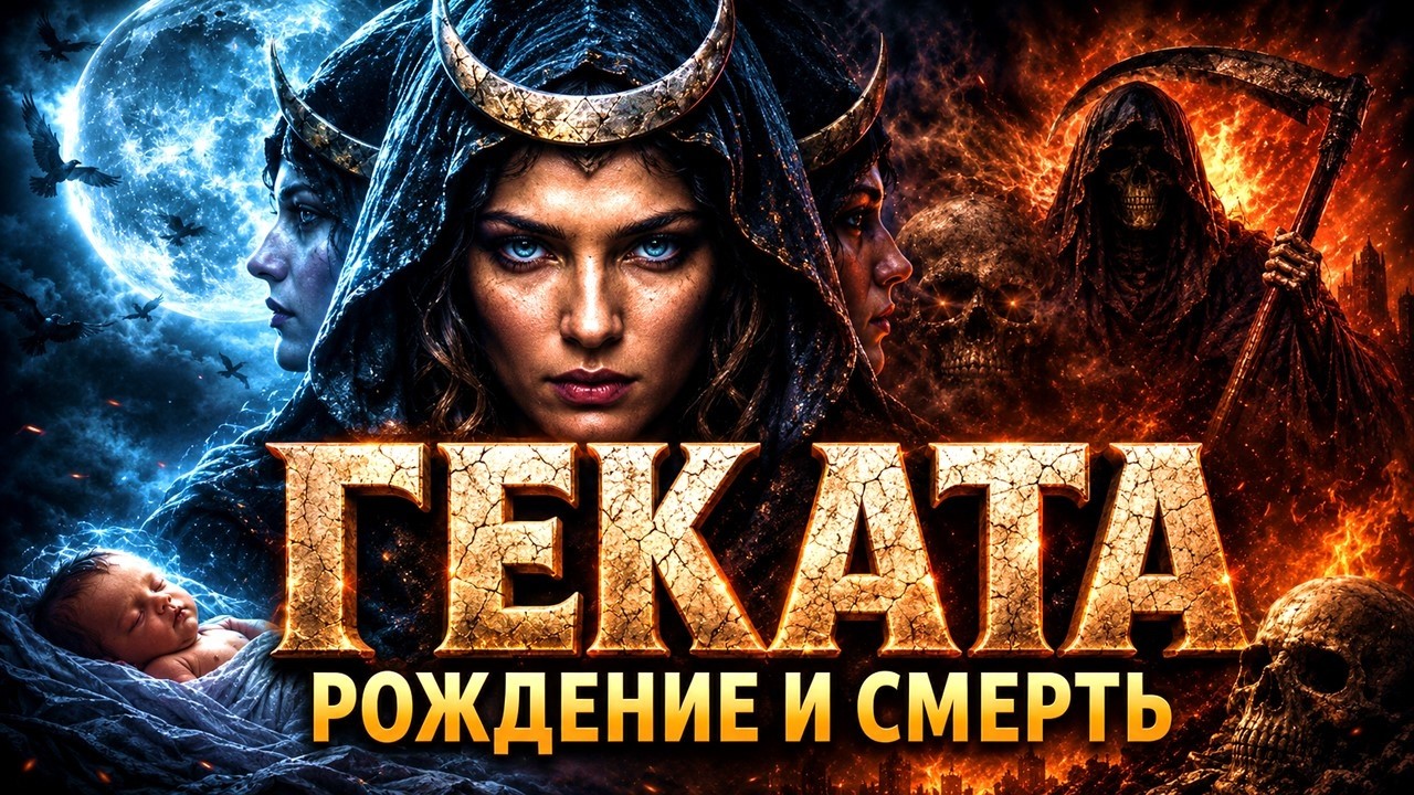 БОГИНЯ ГЕКАТА: Где Начинается Рождение и Заканчивается Жизнь #магия  #богиня  #геката  #ведьма