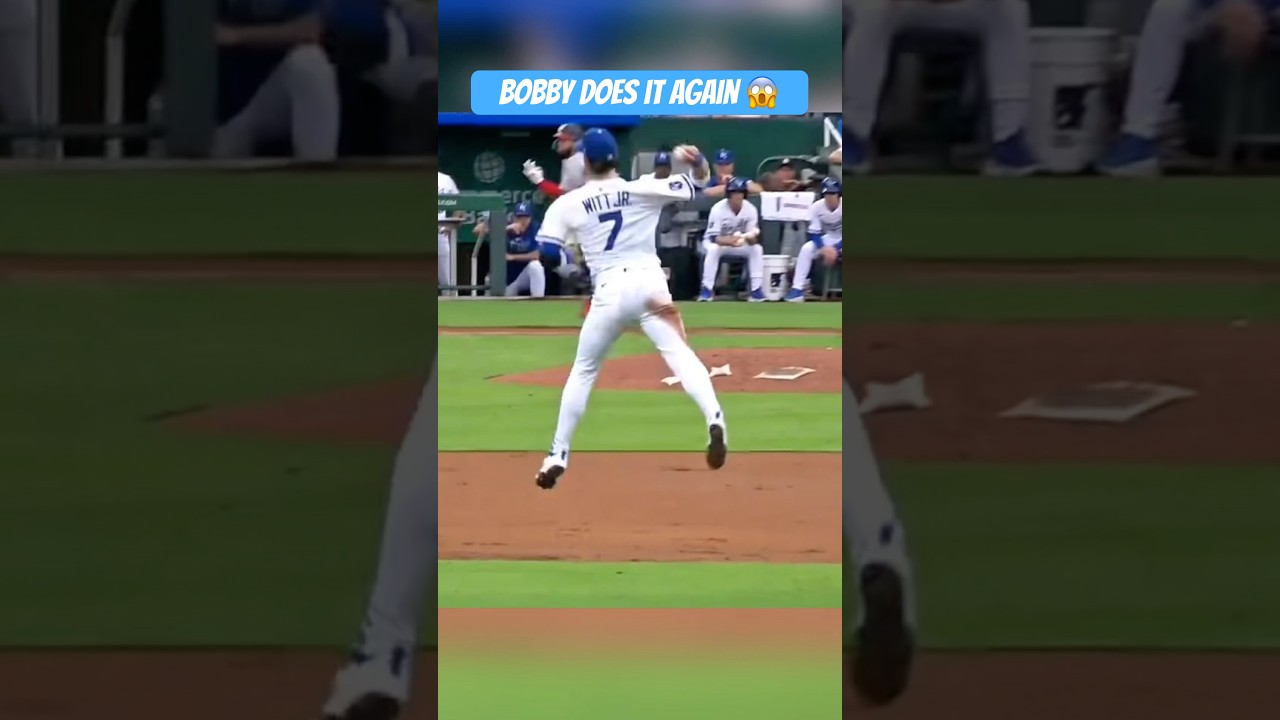 Бобби Уитт-младший показывает, почему он мастер ⚾ 