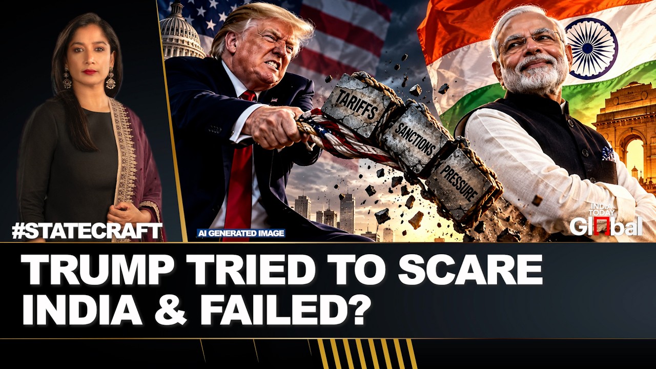 Statecraft With Geeta Mohan | Трамп попытался надавить на Индию, но его тактика давления провалил...