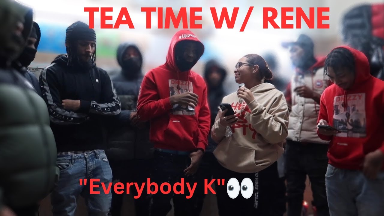 ☕️Tea Time w/ Rene (FIRST EPISODE🔥)- AJ BRIM TALKS DRILL, OPPS & MORE ‼️