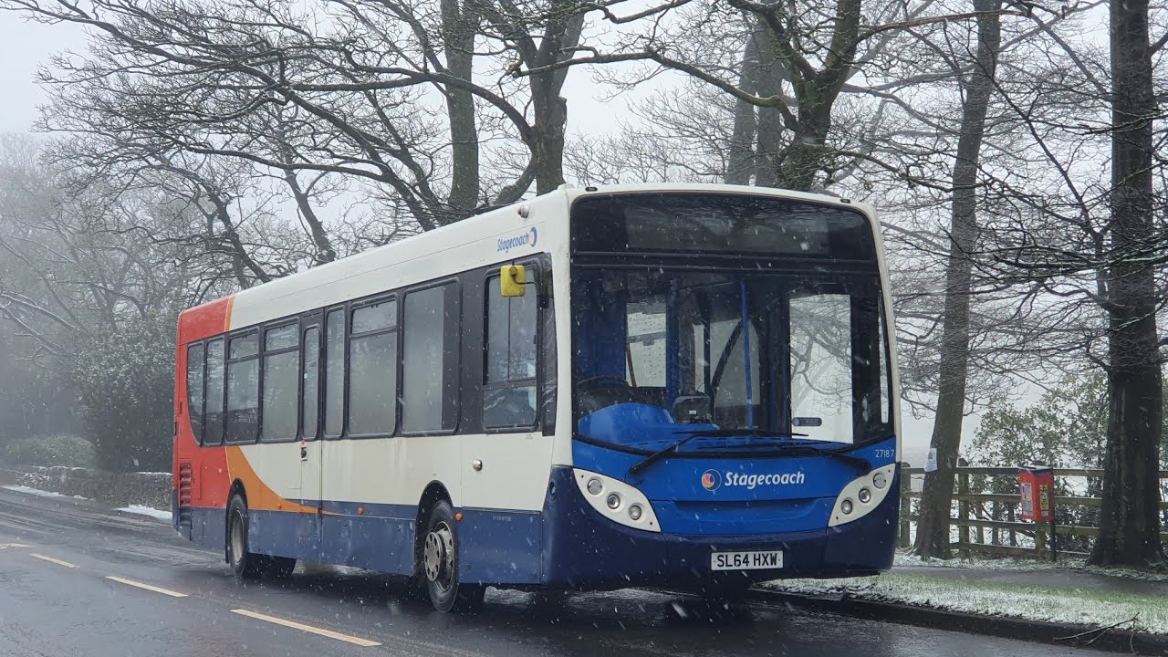 Stagecoach Yorkshire ADL Enviro 300 27187 SL64 HXW | Route 20 and 21 |