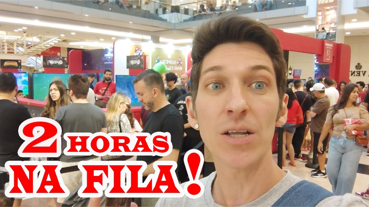 Nintendo Mall Tour em São Paulo - HG Vlog.
