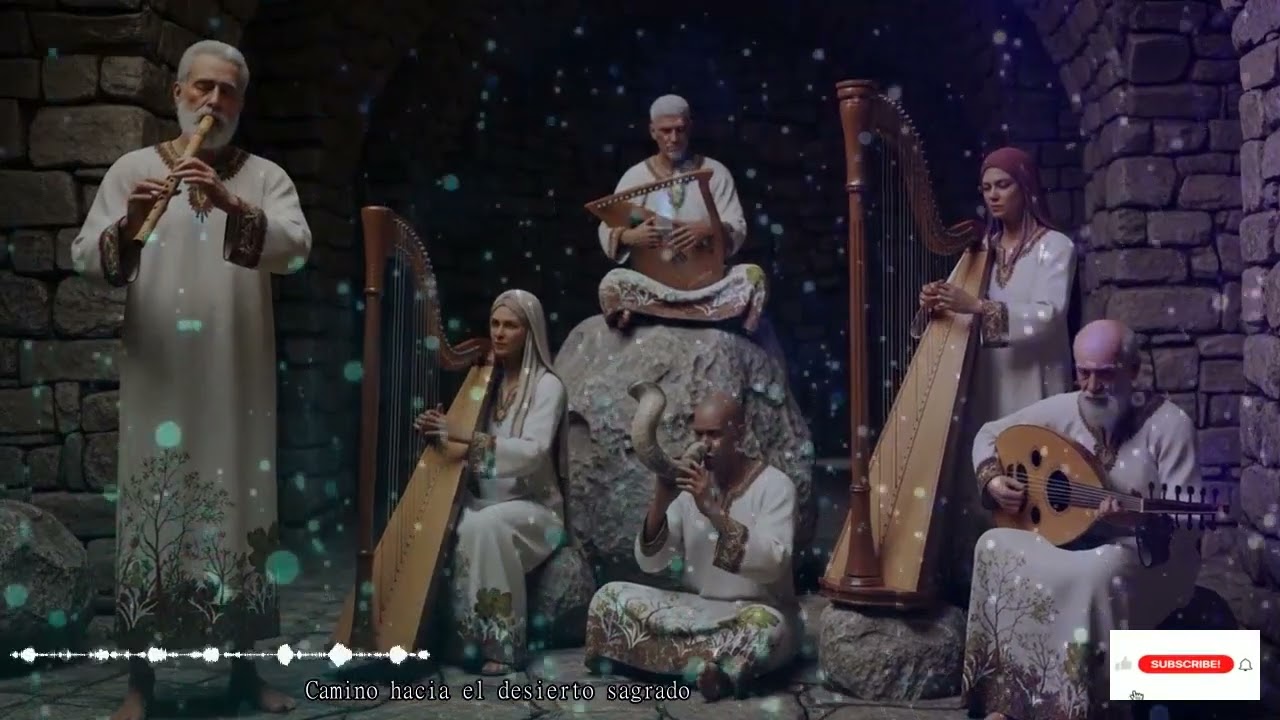 Desde Jerusalén Se Eleva La Voz Del Shofar Con Cánticos Hebreos E Instrumentos En Adoración A Adonai