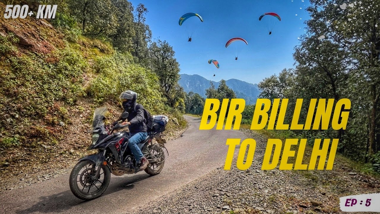 Bir Billing To Delhi By Bike | Suzuki V Storm | Explore Barot Valley | Himachal Pradesh | EP 5