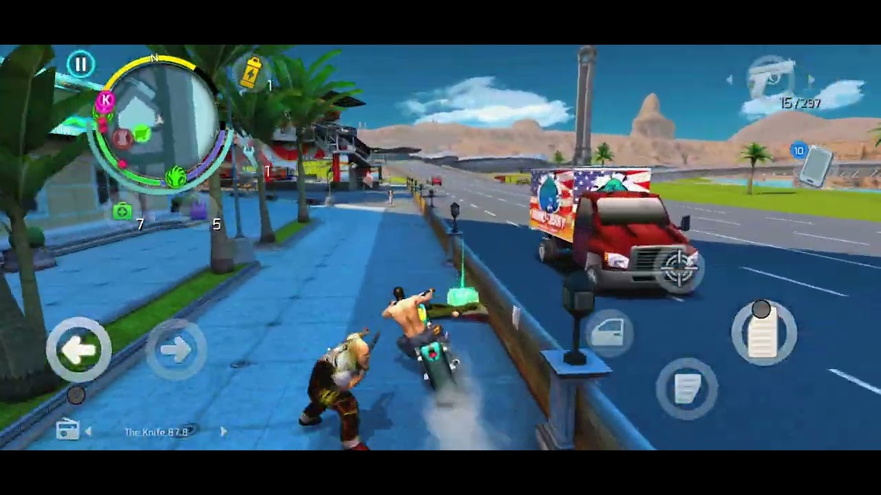 Crazy Bike Stunts in Gangster Vegas 🏍️🔥 | High Speed Ride, Police Chase & Street Fight Gameplay