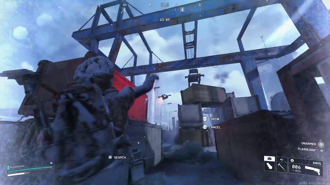 Throwing snowballs Bastion🤕