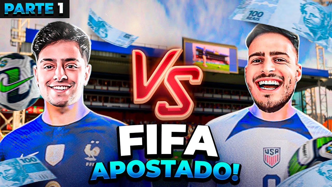 Desafiei o JON VLOGS no FIFA valendo R$2500! 🤑