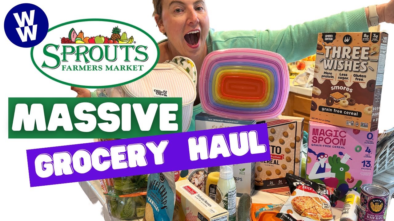Weight Watchers Grocery Shopping At Sprouts | Low Point Options