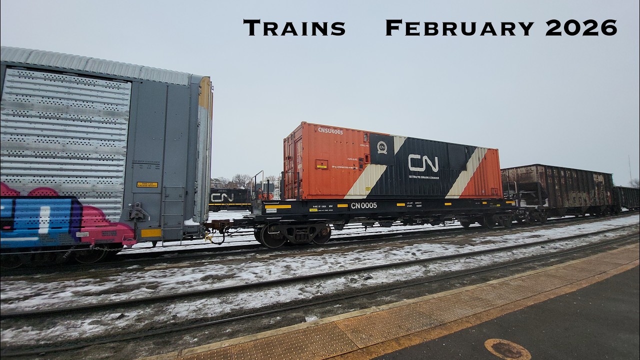 Trains: February 2026