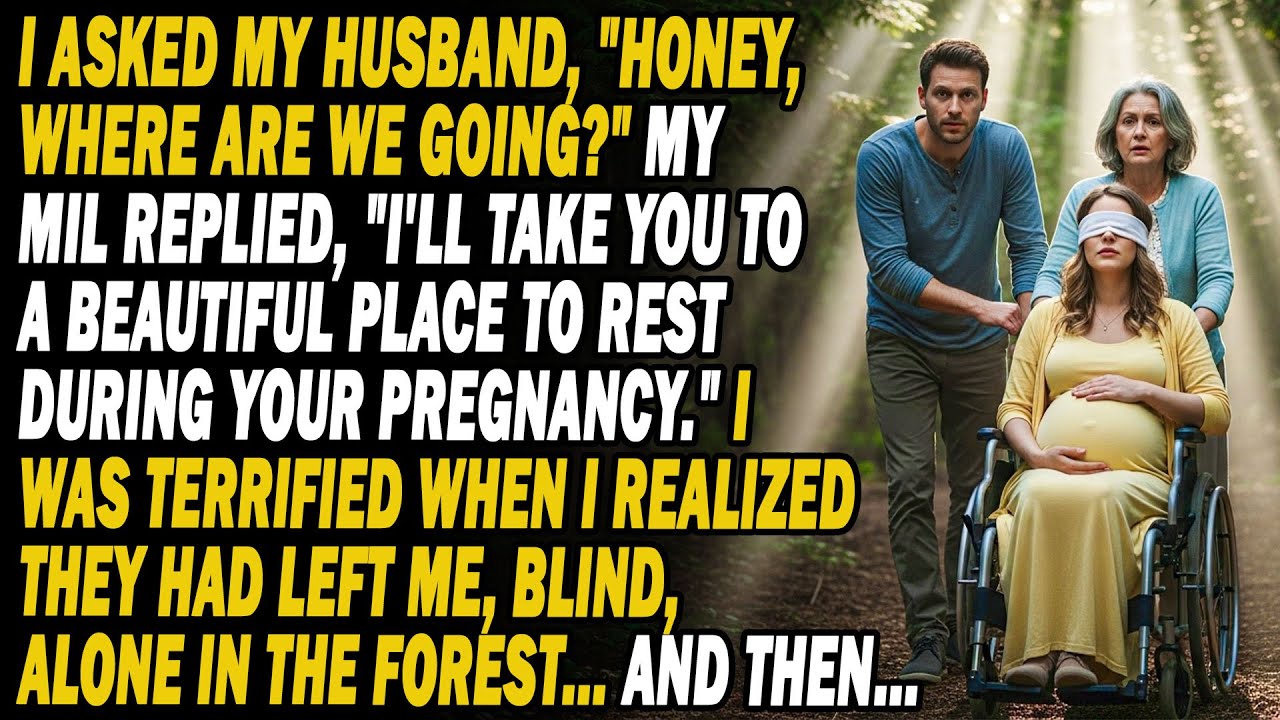 My Husband&His Mom Said We'd Go Somewhere Beautiful🥰But They Left Me Alone😵Blind⛰️In The Deep Forest