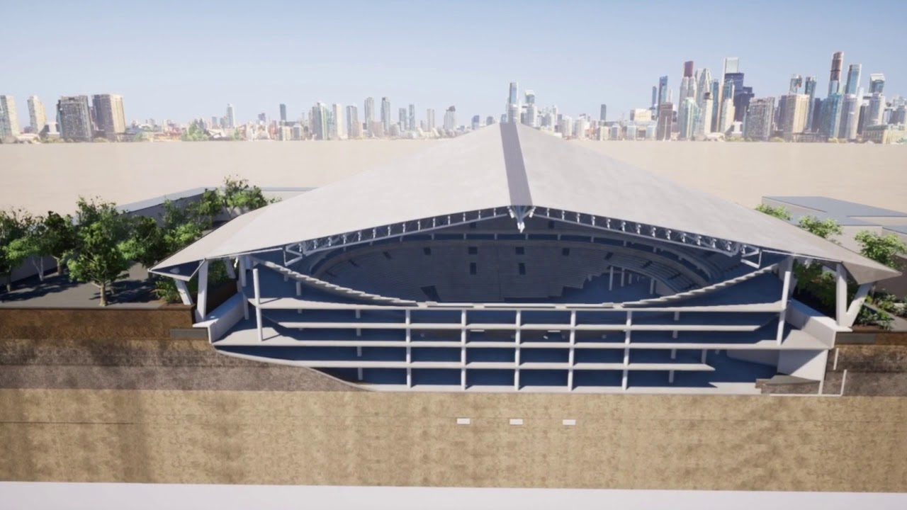Key Arena Renovation 3D Model