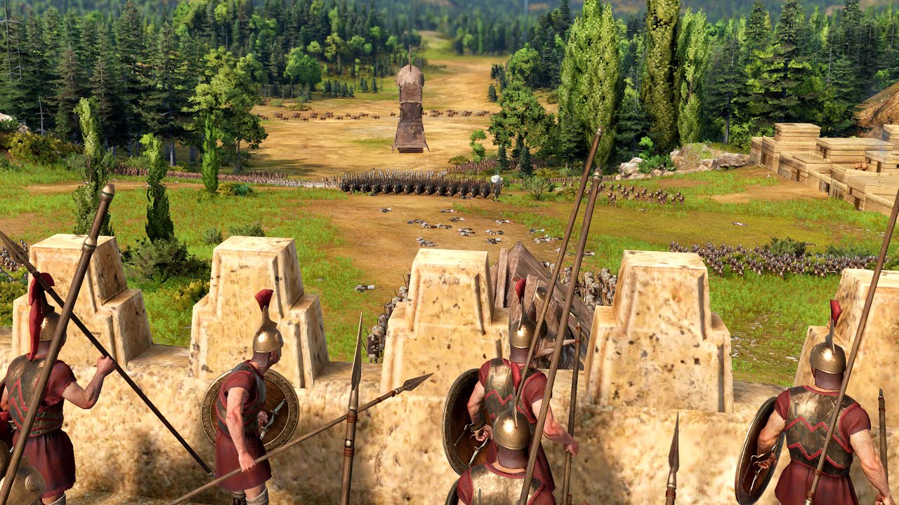 SIEGE OF CARMYLESSONS - Total War TROY