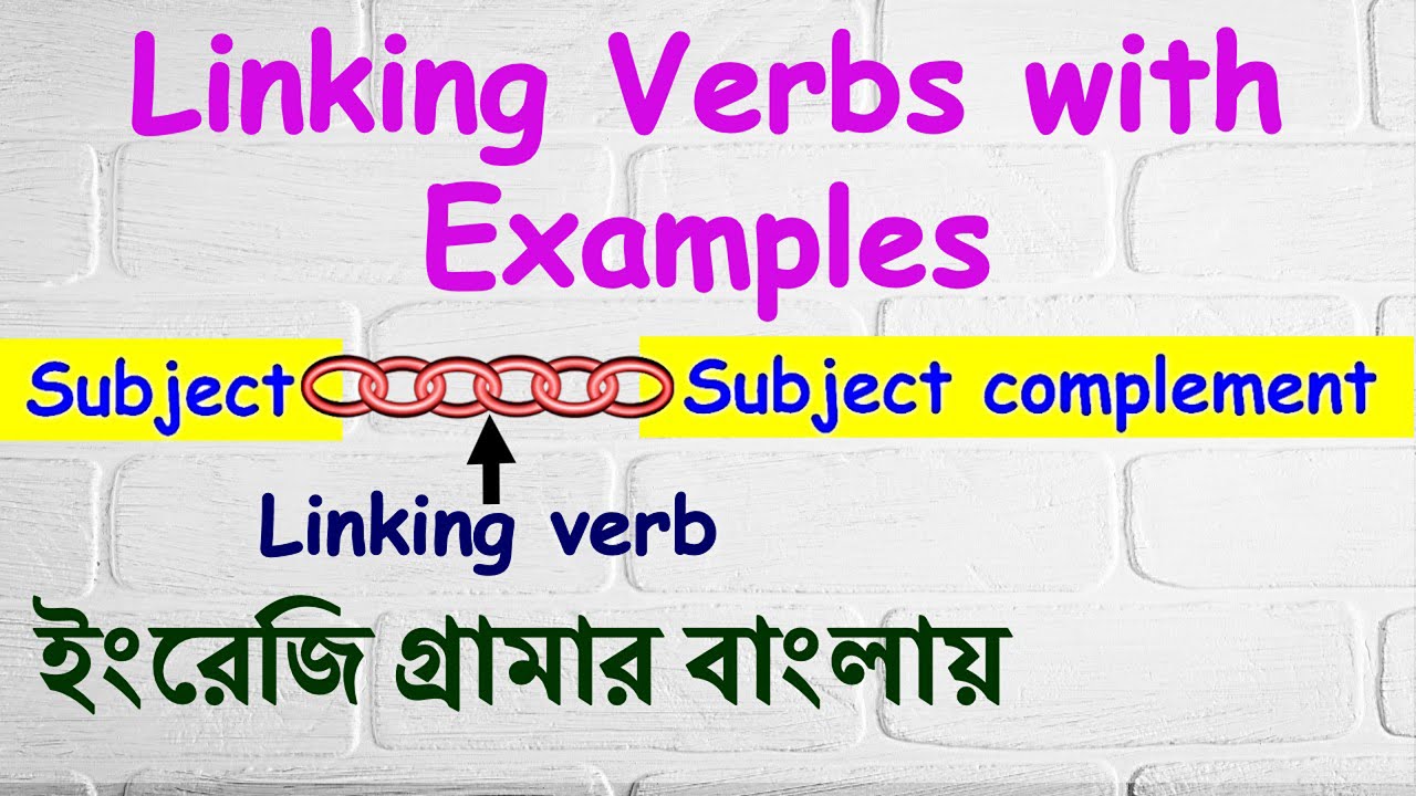 Linking Verbs – Definition, Types, Rules with Examples in Bangla | Action Verb vs. Linking Verb
