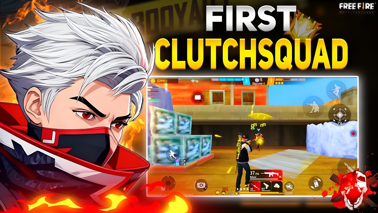 My First Clutchsquad Match In Free Fire Max | Free Fire | Free Fire Gameplay