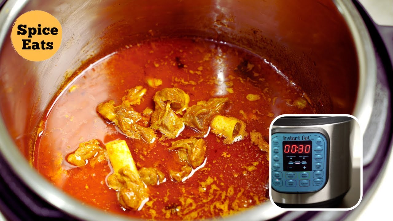 INSTANT POT MUTTON CURRY | INSTANT POT GOAT CURRY | MUTTON RECIPE