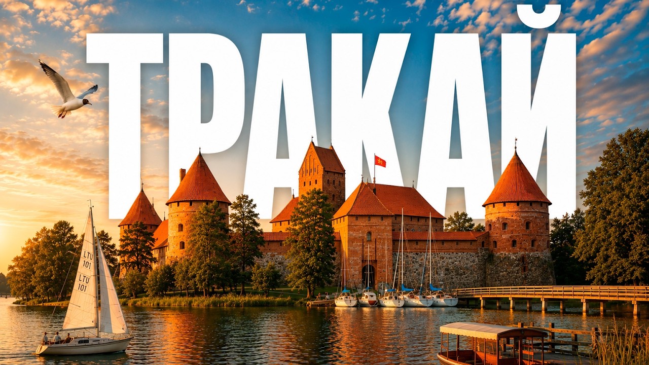 🏰 ТРАКАЙ | Шикарная крепость посреди озера