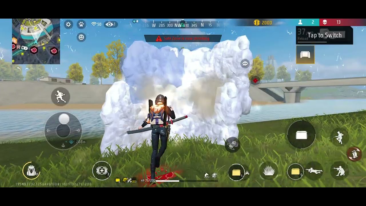 My first free fire gameplay | love to watch this gaming video 