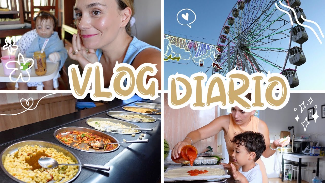 VLOG | NOS VAMOS de FERIA 🎡 + ÚLTIMO VLOG antes de los SUMMERVLOGS 🌞 + NOCHE de PIZZA y PELI 🍕