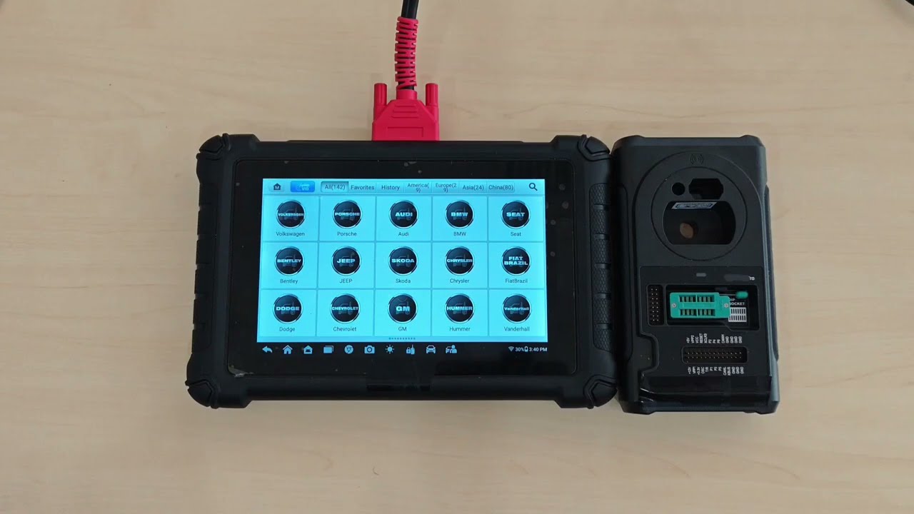 How to use VAG 5C/5D Key Adding function on Autel Tools  - obd2shop.co.uk
