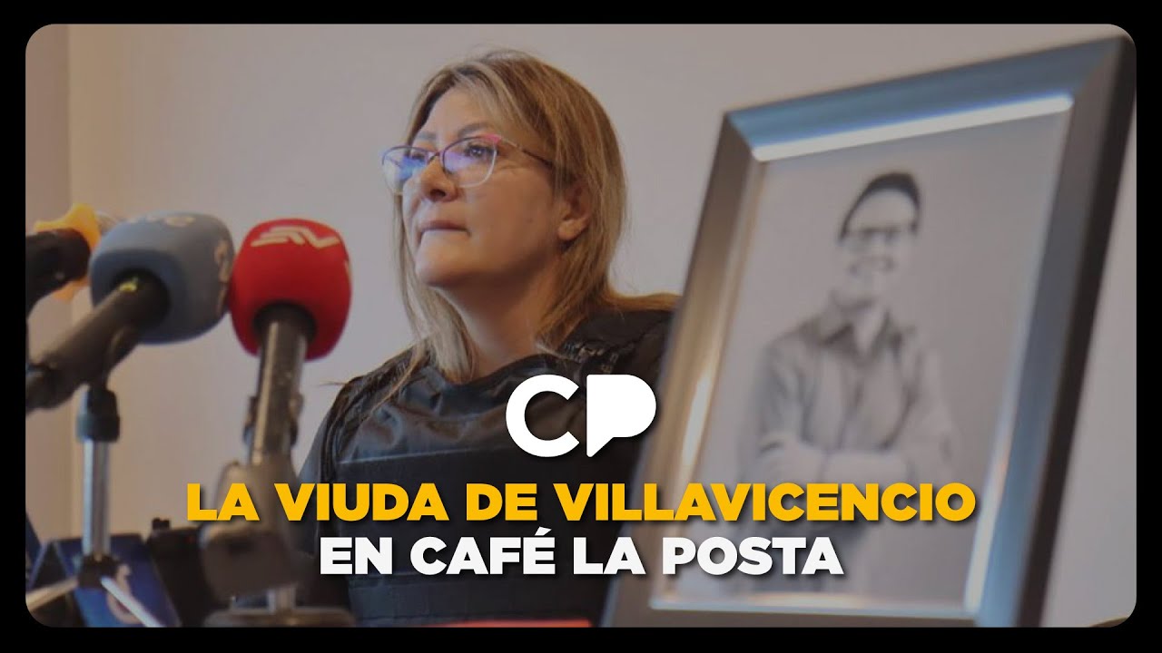 Entrevista especial con la viuda de Villavicencio.
