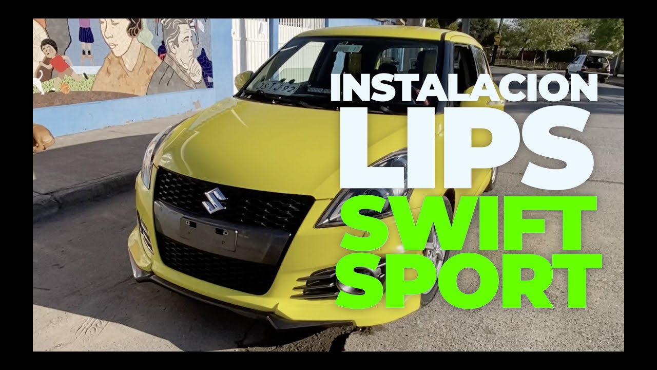 Instalación Kit Lips Swift Sport 1.6 (frontal y trasero)