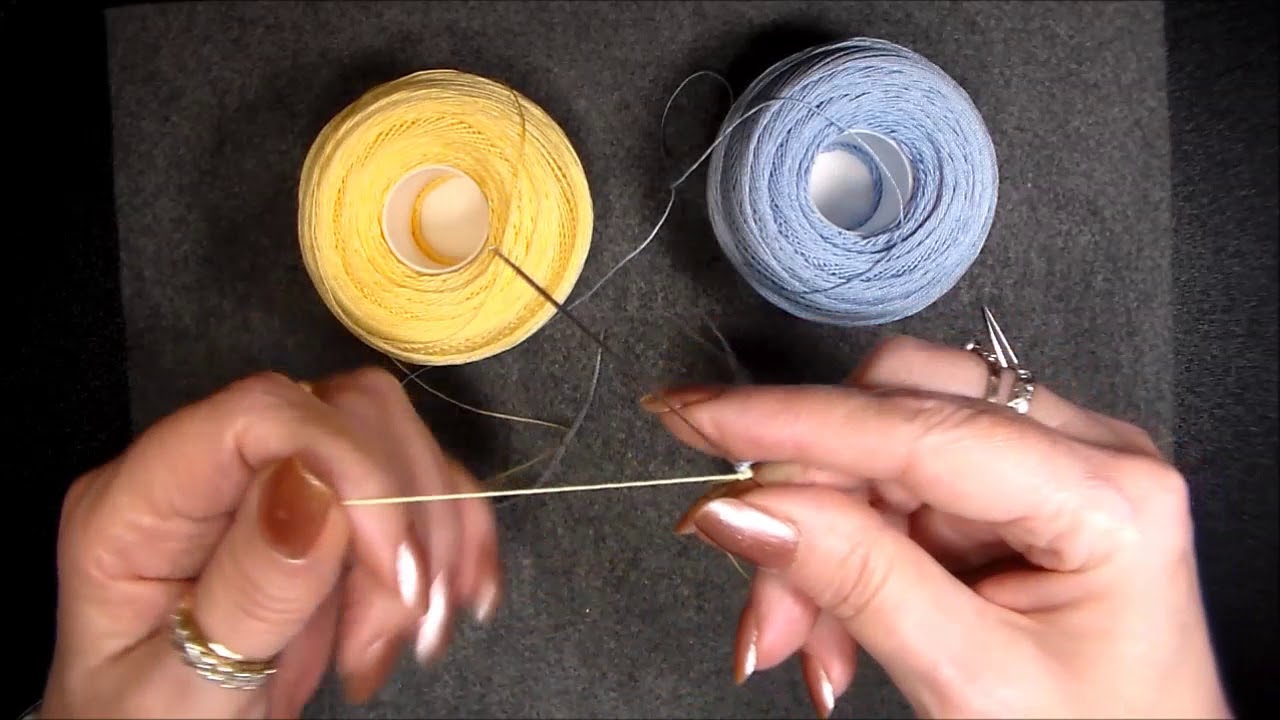 Lesson 23 Pearl Tatting or Maltese Tatting