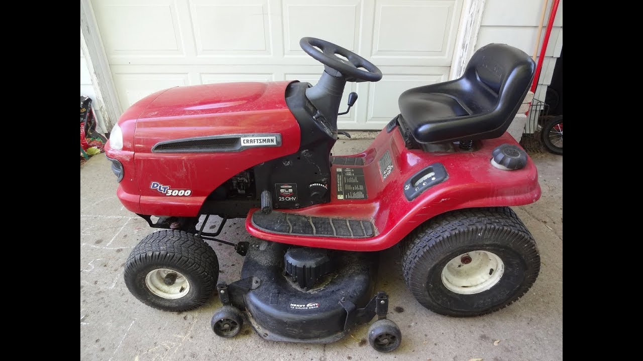 Craftsman DLT3000 Tie Rod Replacement