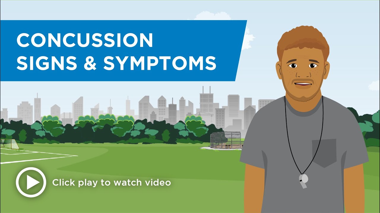 HEADS UP to Youth Sports Coaches: Concussion Signs & Symptoms – Audio Description